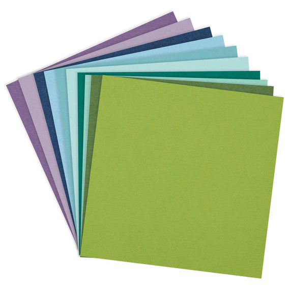 Cool Assortment ColorWheel Cardstock 12" x 12" - 20 Sheets