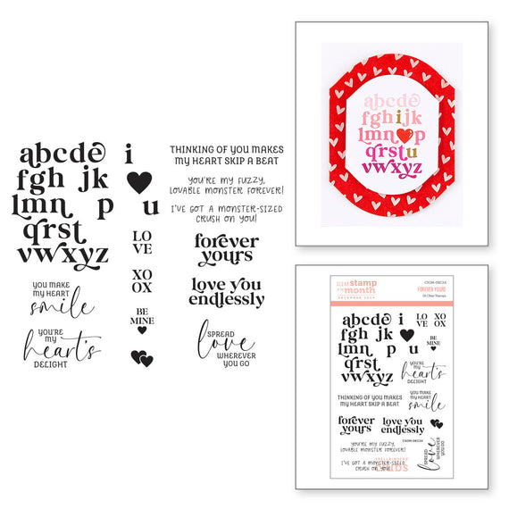 Forever Yours - Clear Stamp of the Month