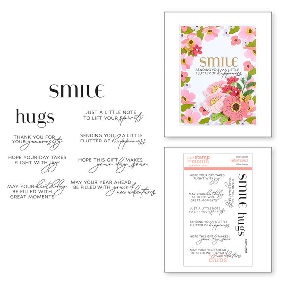 Nature's Dance - Clear Stamp of the Month