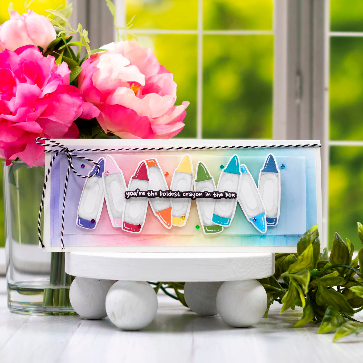 Crayon Creations -  Clear Stamp of the Month