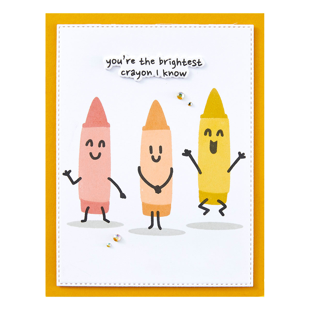 Crayon Creations -  Clear Stamp of the Month