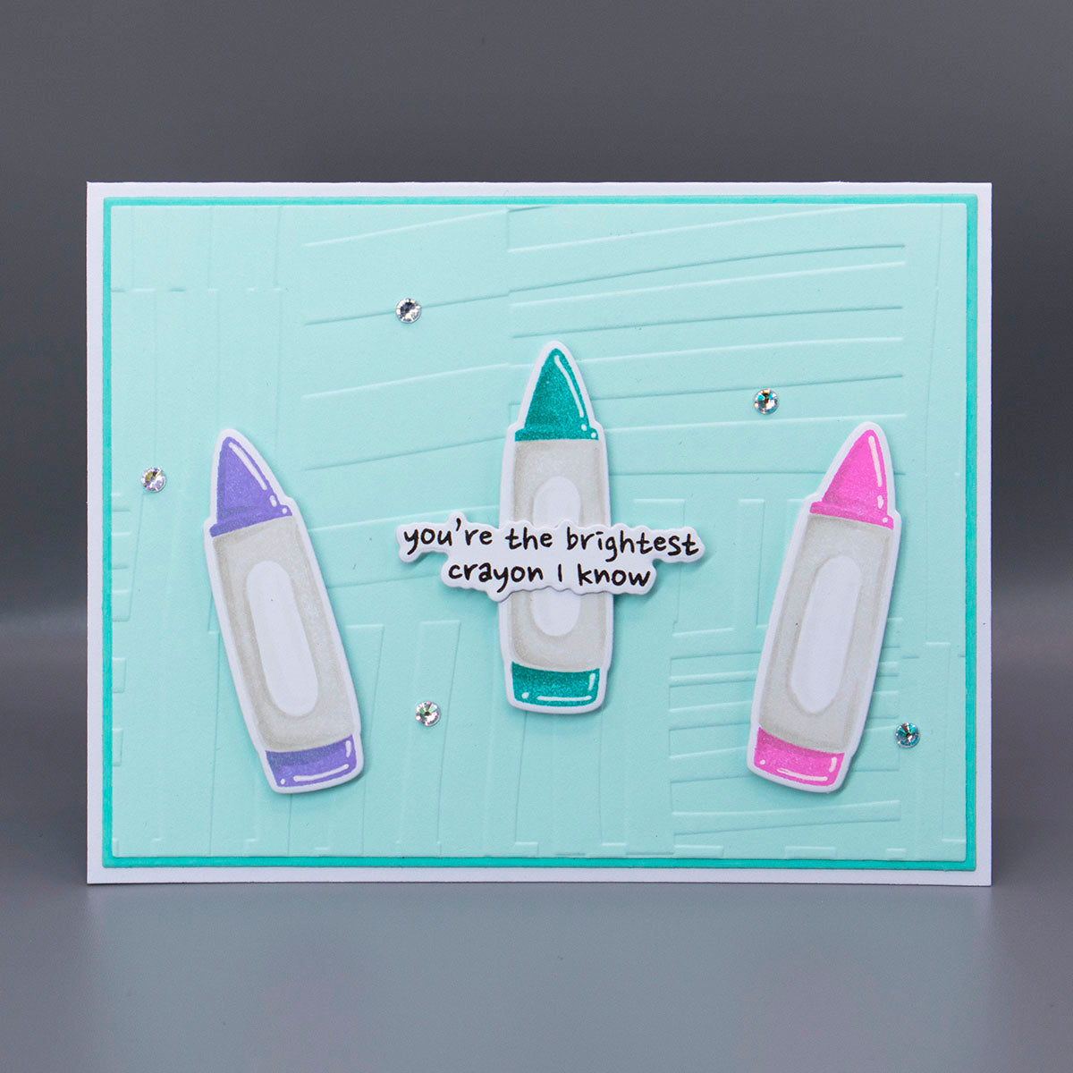 Crayon Creations -  Clear Stamp of the Month