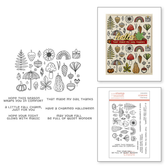 Autumn Whim - Clear Stamp of the Month