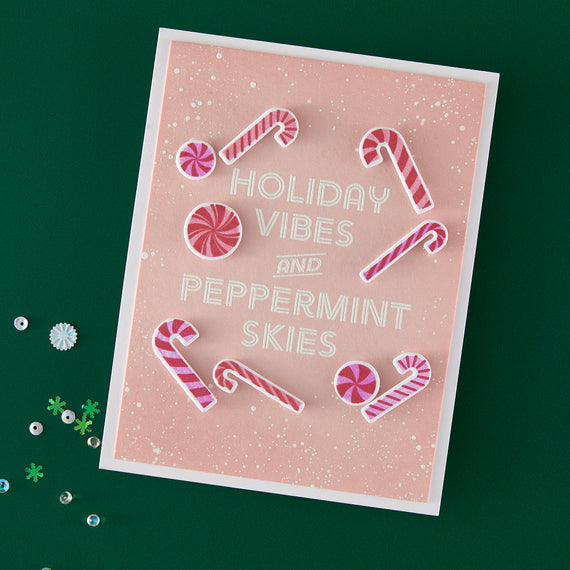 A Little Merri-Mint Stamp & Cut