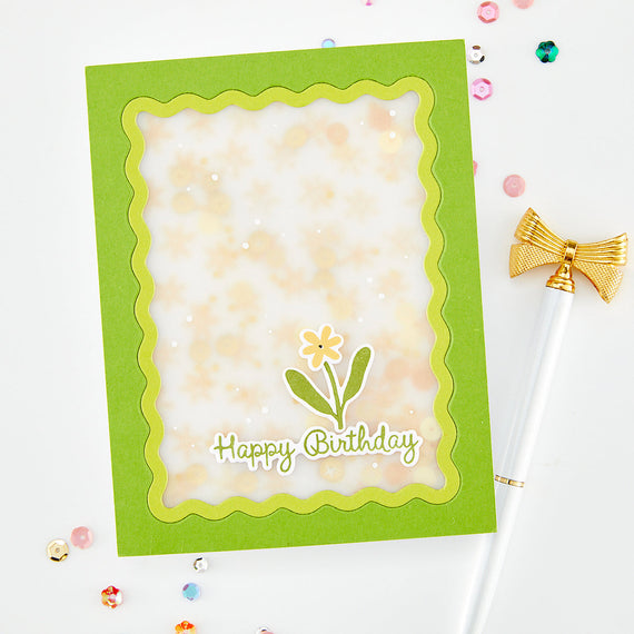 Hero Arts Birthdays Inside & Out Stamp & Cut