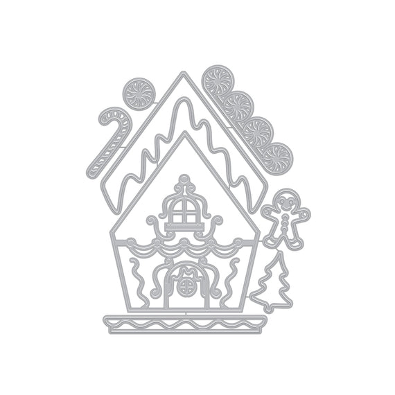 Hero Arts Gingerbread House Fancy Dies