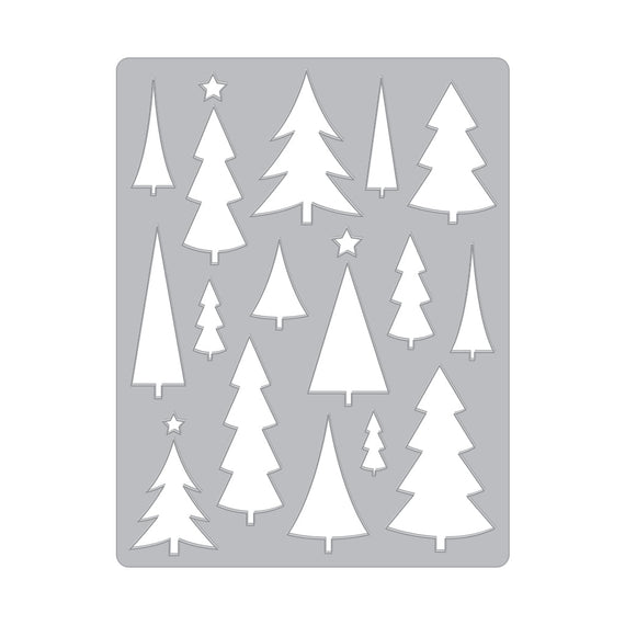 Hero Arts Tree Pattern Cover Plate Dies