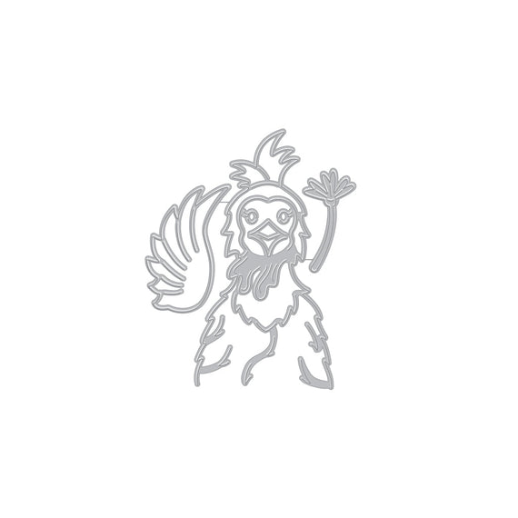 Hero Arts Peeking Chicken Fancy Dies