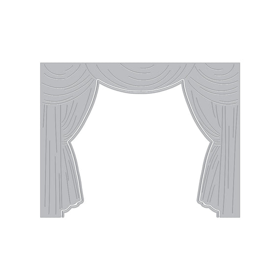 Hero Arts Stage Curtain Fancy Dies by Ralph Tyndall