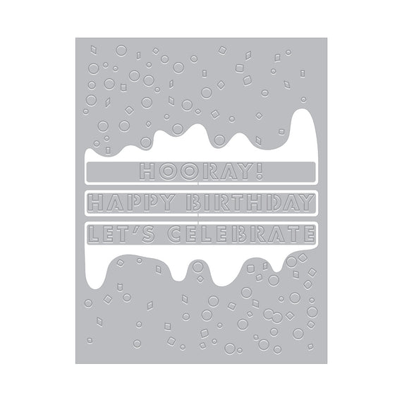 Hero Arts Hooray Birthday Cover Plate Dies
