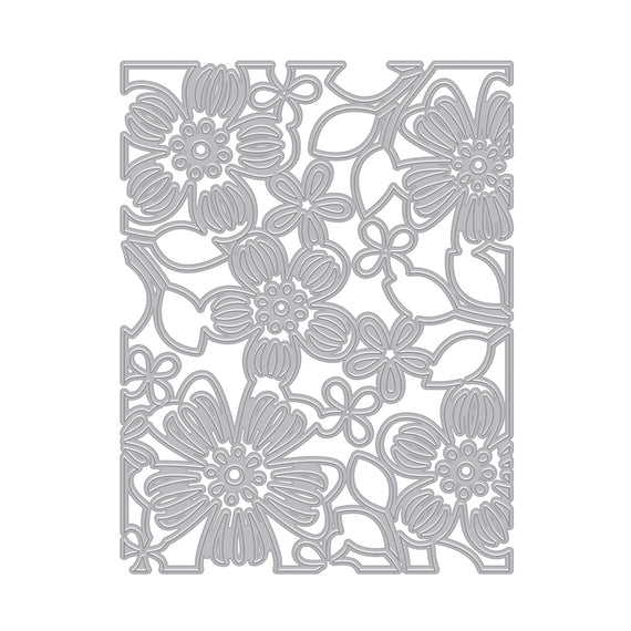 Hero Arts Floral Pattern Cover Plate Die from the Friendship Blooms Collection