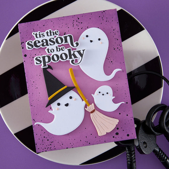 Spooky Season Letterpress + Foil & Die Set