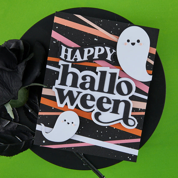 Hero Arts Boo to You Etched Dies from the Hocus Pocus Collection