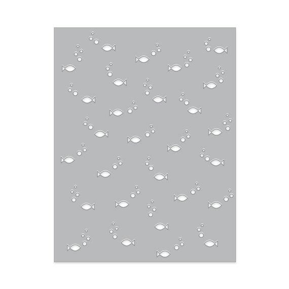 Hero Arts Fish and Bubbles Confetti Fancy Dies