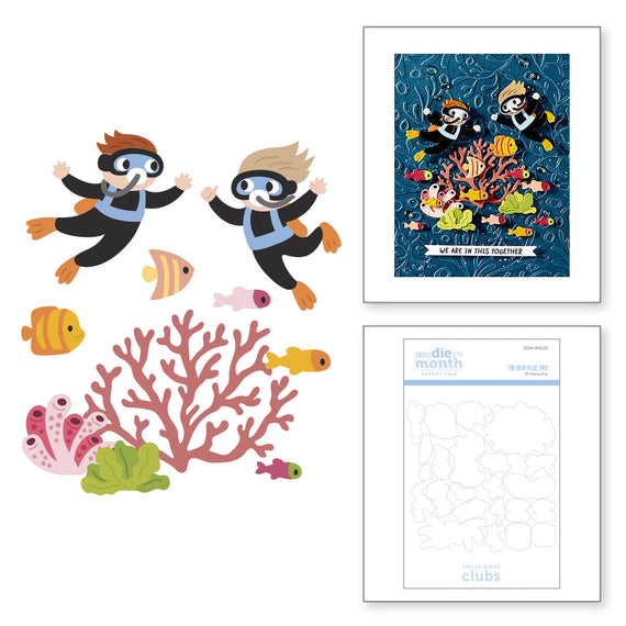 The Deep Blue Two - Small Die of the Month