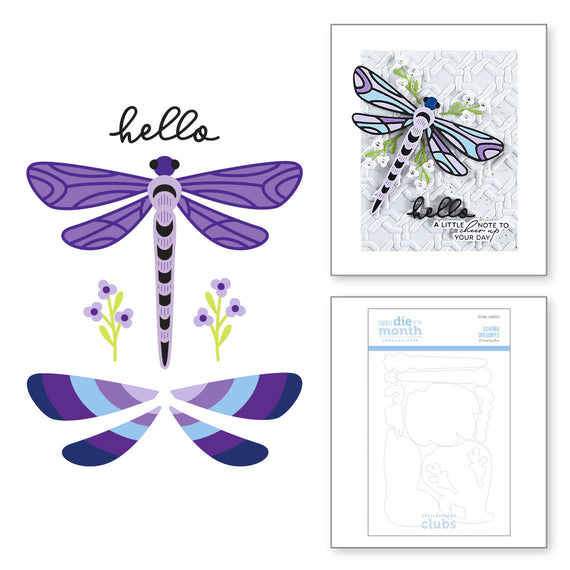 Soaring Dragonfly - Small Die of the Month