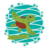 Mahalo Sea Turtle Small Die of the Month - die set contents