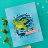 Mahalo Sea Turtle Small Die of the Month - finished card project