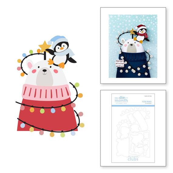 Festive Friends - Small Die of the Month