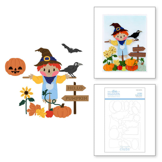 Autumn Scare Crow - Small Die of the Month