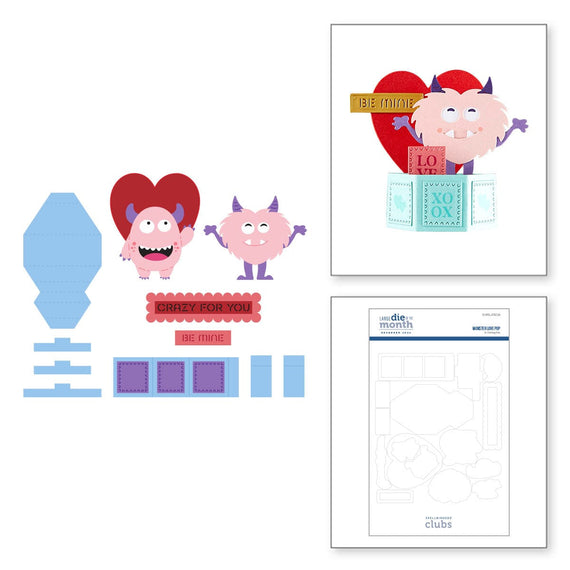 Monster Love Pop - Large Die of the Month