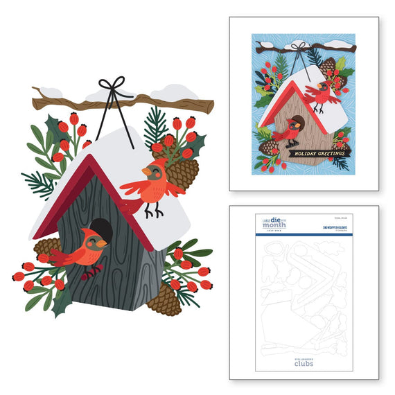 Snowcapped Holidays - Large Die of the Month