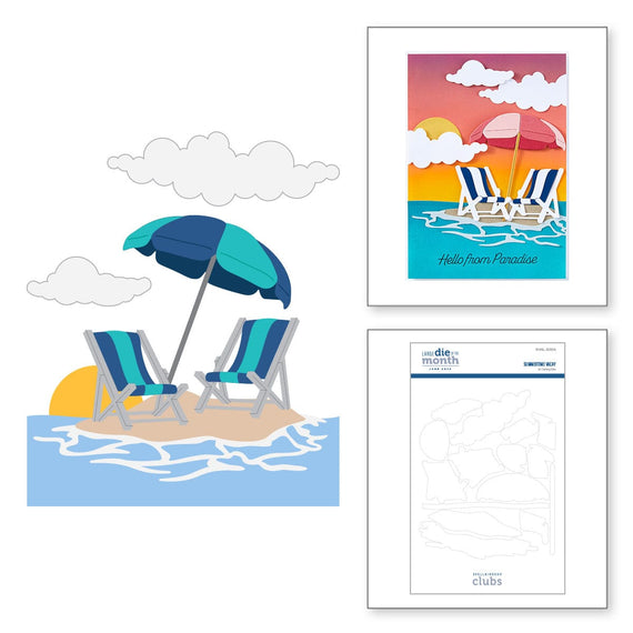 Summertime Vacay - Large Die of the Month