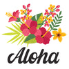 Tropical Blooms Large Die of the Month - die set contents