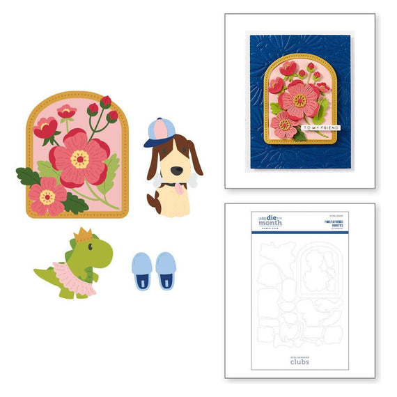 Family & Friends Vignettes -  Large Die of the Month