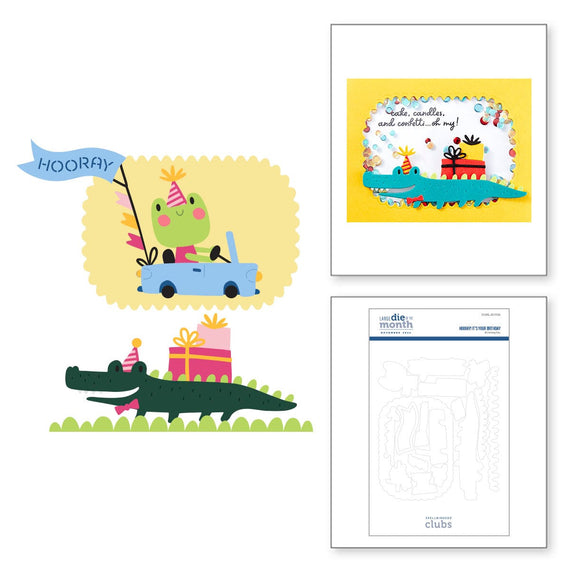 Hooray! It's Your Birthday - Large Die of the Month