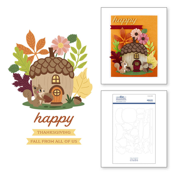 Acorn Acres - Large Die of the Month