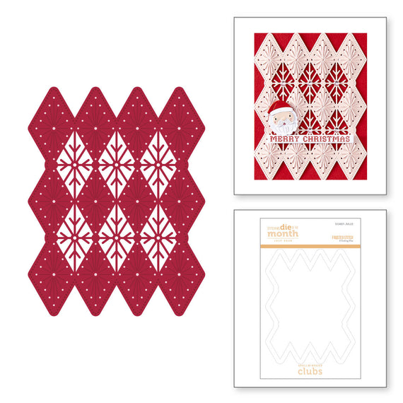 Frosted Stitch - Stitching Die of the Month