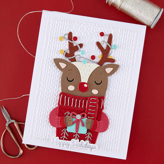 Sweater Weather Friend - Stitching Die of the Month