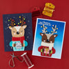 Sweater Weather Friend Stitching Die of the Month - card project 2