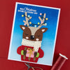 Sweater Weather Friend Stitching Die of the Month - card project 5