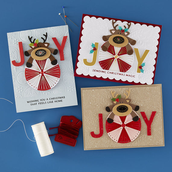 Peppermint Prancer - Stitching Die of the Month