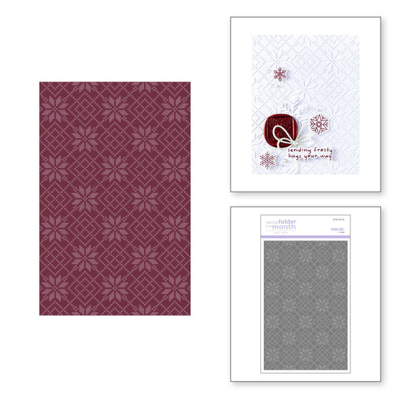 Nordic Noel - Embossing Folder of the Month