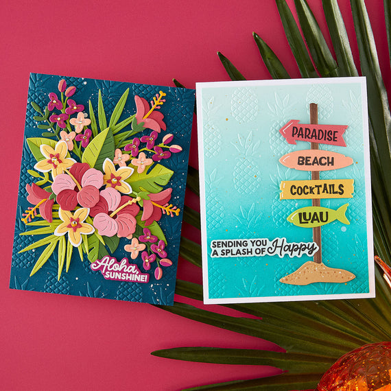 Pineapple Pop - Embossing Folder of the Month