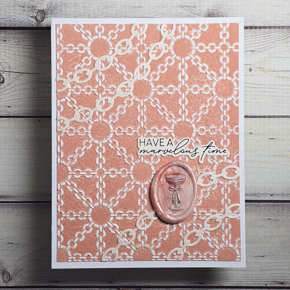 Luxe Lattice- Embossing Folder of the Month