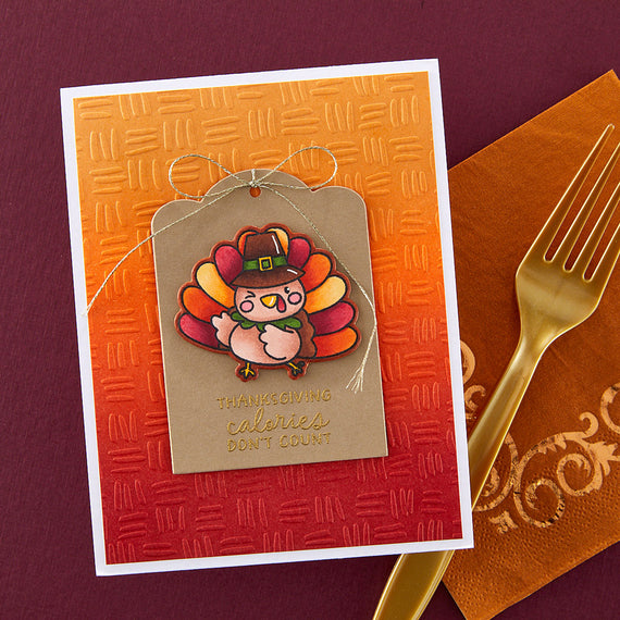 Harvest Marks - Embossing Folder of the Month