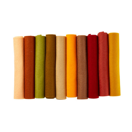 Merino Wool Felt Sheets - Fall Collection
