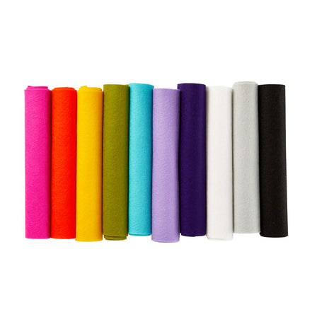 Merino Wool Felt Sheets - Kaleidoscope Collection