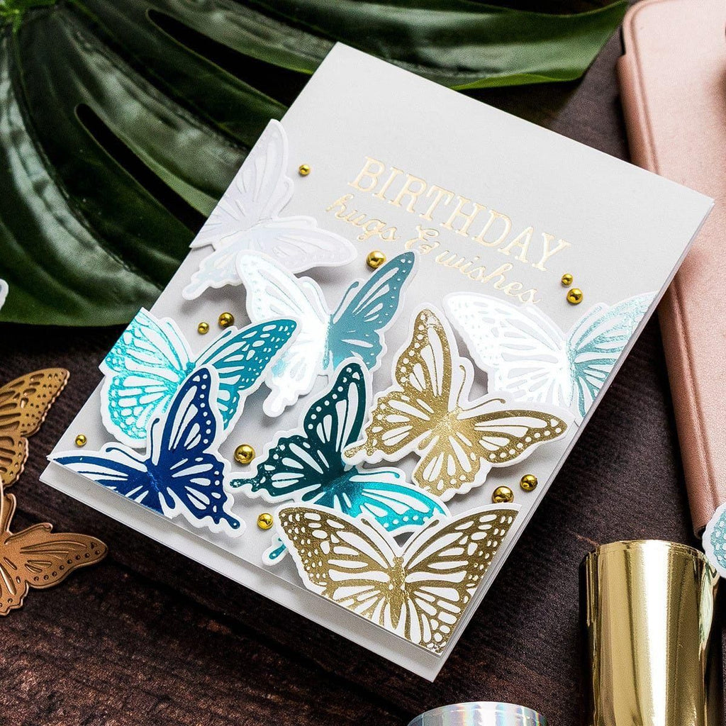 Glimmering Butterflies Glimmer Hot Foil Plate & Die Set (GLP-141) Project Example 4