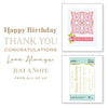 Essential Glimmer Sentiments Glimmer Hot Foil Plate from the Slimline Collection (GLP-278) Combo Image