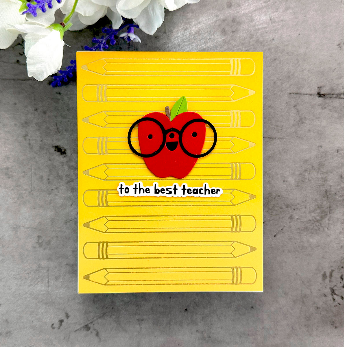 Scribbled A Note -  Glimmer Hot Foil Kit of the Month (Plates & Die Only)