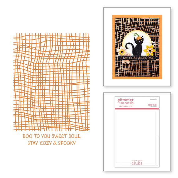 Gilded Weave - Glimmer Hot Foil Kit of the Month (Plates & Die Only)