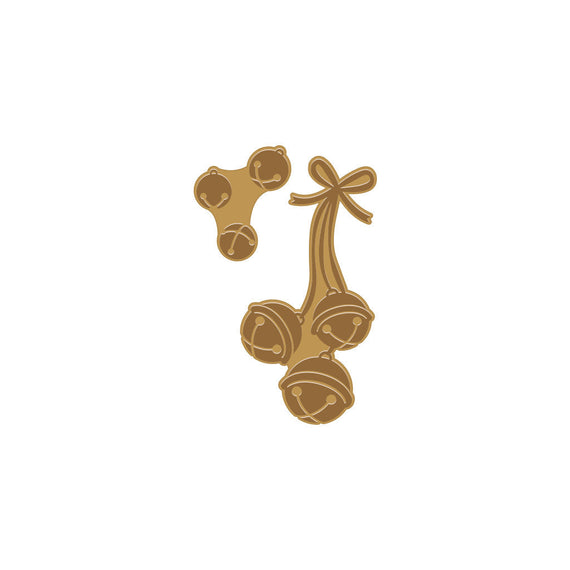 Hero Arts Jingle Bells Glimmer Hot Foil Plate