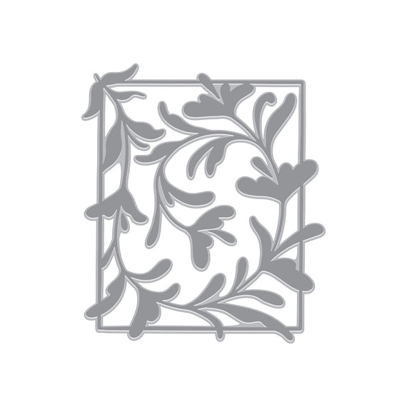 Decorative Floral Letterpress + Foil Plate from the Lovely LetterPress Collection