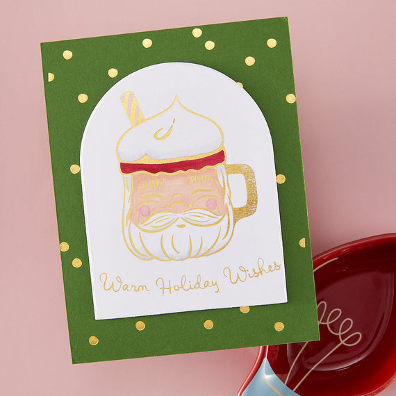 Celebration Letterpress + Foil Plate