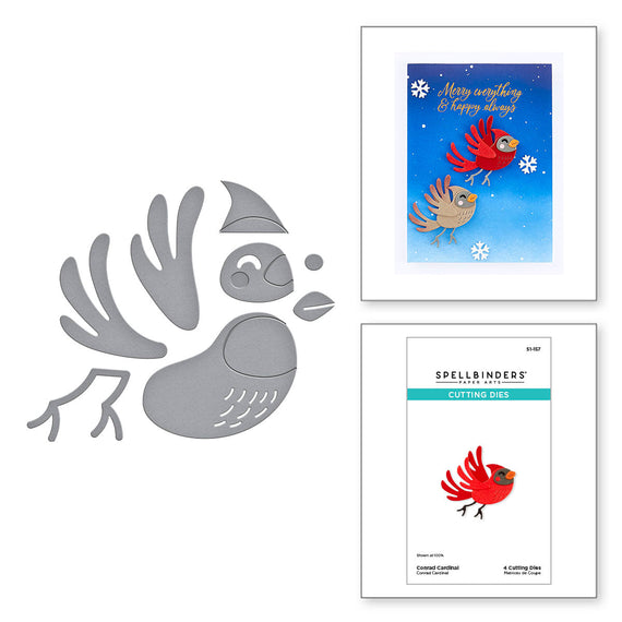 Conrad Cardinal Etched Dies